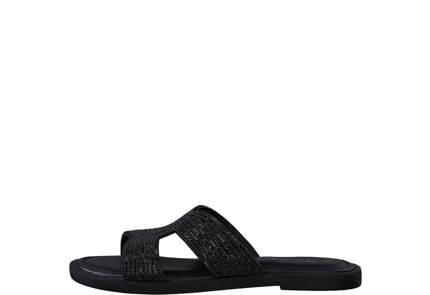 Tamaris Tamaris Damen Pantolette 1-27113-42-043 black/glam Pantolette von Tamaris