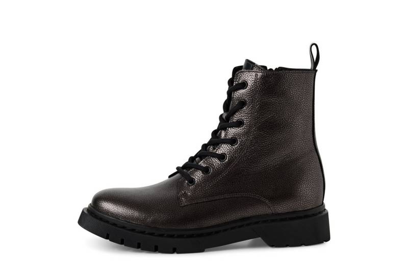 Tamaris Tamaris Damen Stiefelette 1-25054-41-915 PEWTER Metallic Stiefelette von Tamaris