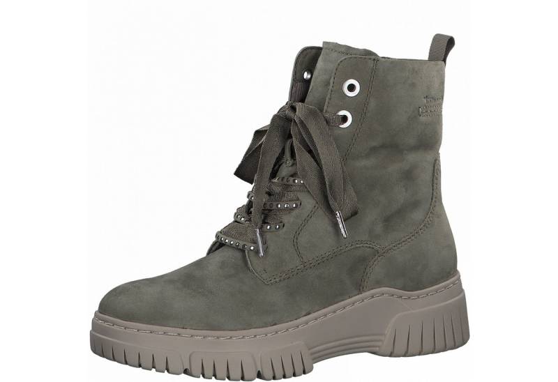 Tamaris Tamaris Damen Stiefelette 1-25239-27-770 EMERALD SUEDE grün Stiefelette von Tamaris