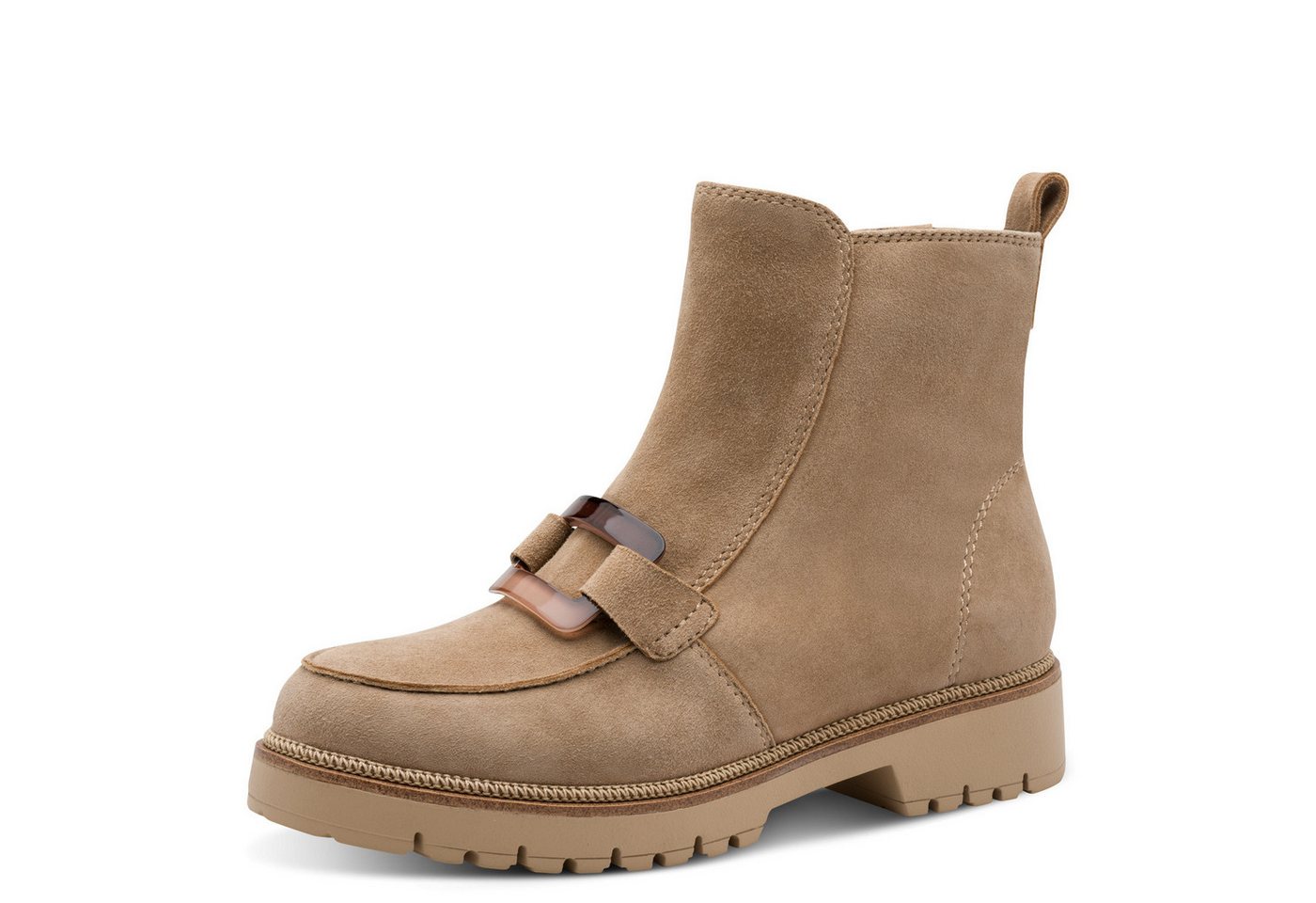 Tamaris Tamaris Damen Stiefelette 1-25435-45-400 BEIGE Stiefelette von Tamaris