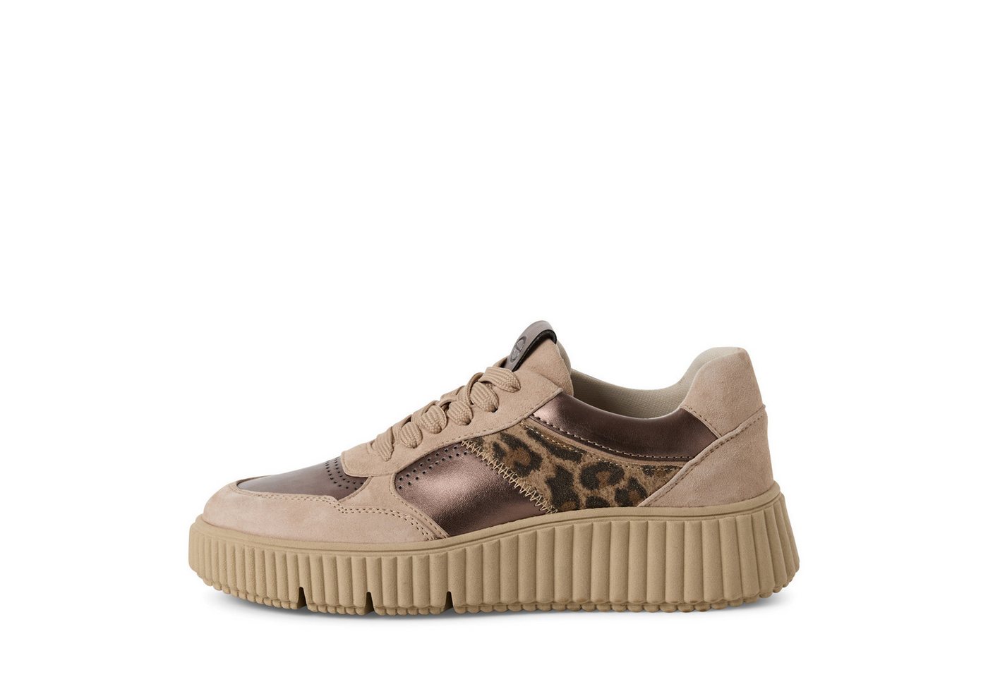Tamaris Tamaris TOUCH IT Damen Sneaker 1-23774-43-988 bronce combi Sneaker von Tamaris