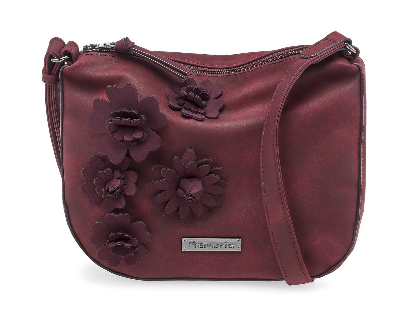 Tamaris Umhängetasche Camira (Set), Damen Crossbody Bag Umhängetasche, 3-dimensionale Blumen von Tamaris