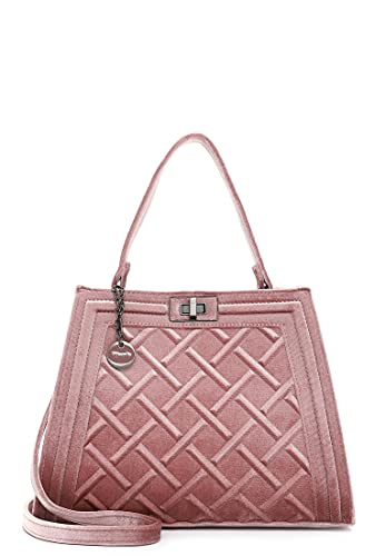 Tamaris Umhängetasche Dorit 31282 Damen Handtaschen Mustermix oldrose 651 One Size von Tamaris