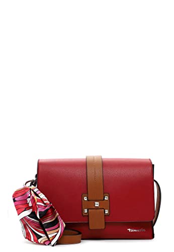 Tamaris Umhängetasche Gerlinde 31551 Damen Handtaschen Zweifarbig red 600 von Tamaris