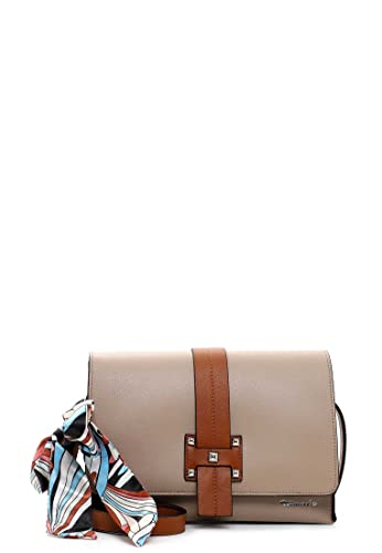 Tamaris Umhängetasche Gerlinde 31551 Damen Handtaschen Zweifarbig taupe 900 von Tamaris