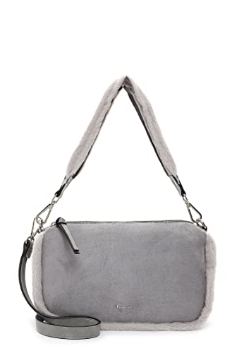 Tamaris Umhängetasche Jacqueline 31931 Damen Handtaschen Material Mix grey 800 von Tamaris