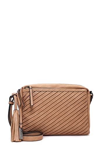 Tamaris Umhängetasche Julina 32021 Damen Handtaschen Streifen sand 420 von Tamaris