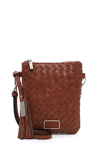 Tamaris Umhängetasche Melissa 32540 Damen Handtaschen Uni cognac 700 von Tamaris