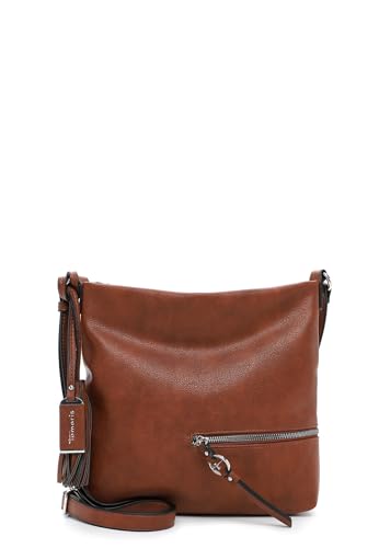 Tamaris Umhängetasche TAS Nele 32801 Damen Handtaschen Uni cognac 700 von Tamaris