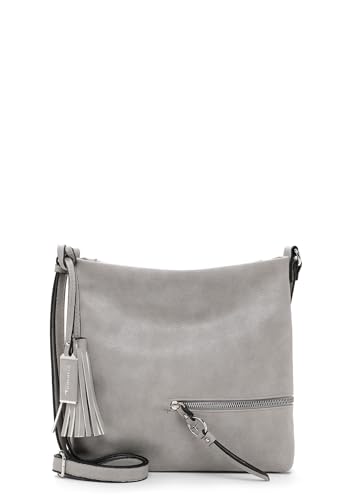 Tamaris Umhängetasche TAS Nele 32801 Damen Handtaschen Uni lightgrey 810 von Tamaris