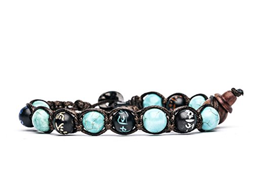 TAMASHII Mantra Tibetisches Armband in Türkis BHS200-07 MainApps von Tamashii