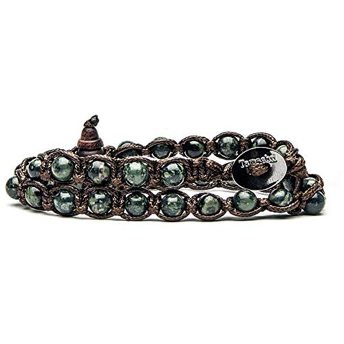 Tamashii Armband Uni Schmuck Long Trendy Code BHS600-101, 23 cm, Holz, Camouflage von Tamashii