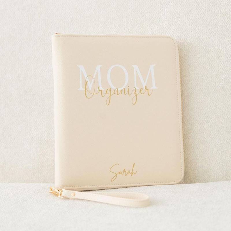 Mom Organizer | Personalisiert Mit Namen U-Heft Hülle Planer Personalisiert Wunschtext Aufbewahrung Mutterpass, Impfpass, Mama von TamiArtDeko