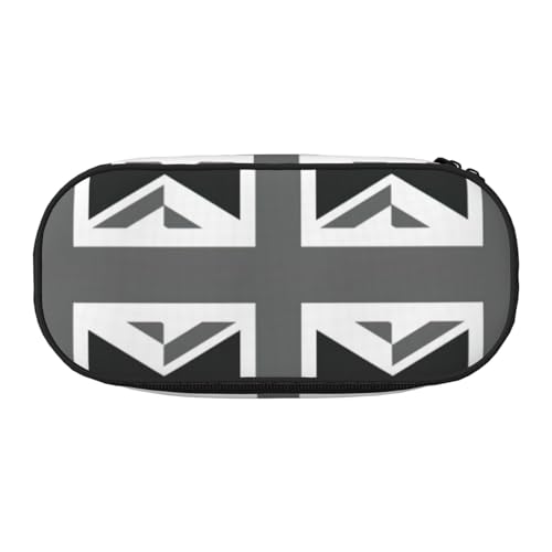 Federmäppchen mit Nationalflagge des Vereinigten Königreichs, bedruckt, Funktionalität, Aufbewahrung, Federmäppchen, Schule, Studenten, Jungen, Mädchen, für den täglichen Gebrauch, praktisch, Schwarz Federmäppchen mit Nationalflagge des Vereinigten Königreichs, bedruckt, Funktionalität, Aufbewahrung, Federmäppchen, Schule, Studenten, Jungen, Mädchen, für den täglichen Gebrauch, praktisch, Schwarz von Tamiger