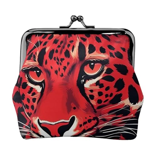 Münzbörse für Damen, Leopardenmuster, leicht, exquisit, wasserdicht, kleine Tasche für Münzen, Karten von Tamiger