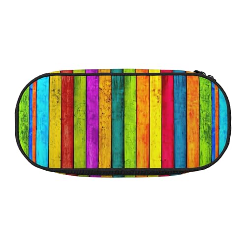 Tamiger Federmäppchen mit farbigem Holztafel-Druck, Funktionalität, Aufbewahrung, Federmäppchen, Schule, Studenten, Jungen, Mädchen, für den täglichen Gebrauch, praktisch, Schwarz , Einheitsgröße Tamiger Federmäppchen mit farbigem Holztafel-Druck, Funktionalität, Aufbewahrung, Federmäppchen, Schule, Studenten, Jungen, Mädchen, für den täglichen Gebrauch, praktisch, Schwarz , Einheitsgröße von Tamiger