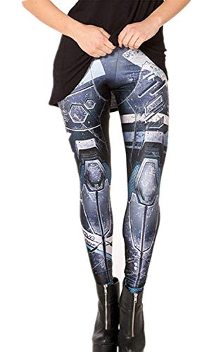 Tamskyt Damen Yoga-Leggings Fitness Laufen Pilates Strumpfhosen Gym Skinny Hose 8/10/12 Stretchy (Iron Man) von Tamskyt