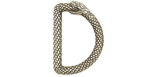 TANDY Leder Infinity Schlange D-Ring nickelfrei 2,5 cm (25 mm) 1169–02 von Tandy Leather