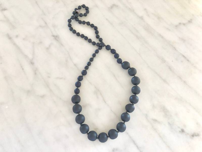 Handgefertigte Marine Geknotete Kette von TaneCloth