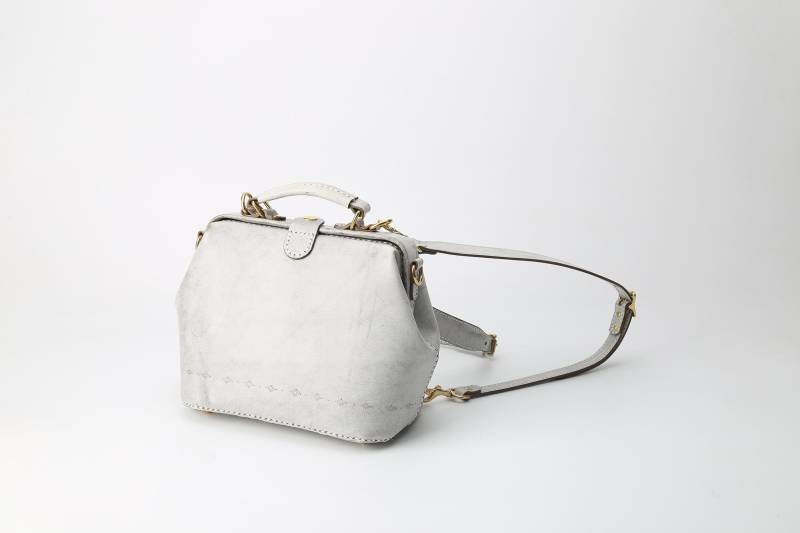 3-Wege-Arzttasche Aus Leder Rucksack Rindsleder, Umhängetasche, Oberer Griff von TangentLinearLeather