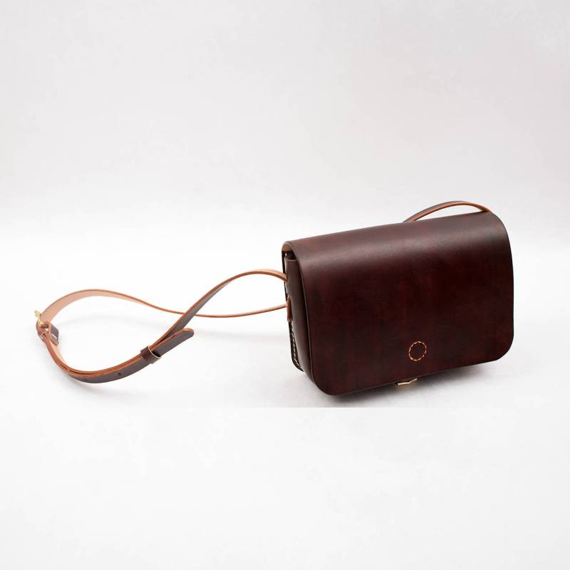 Leckere Brot-Frauen Rindsleder Leder Kleine Handtasche Handgefertigt Schulter Umhängetasche von TangentLinearLeather