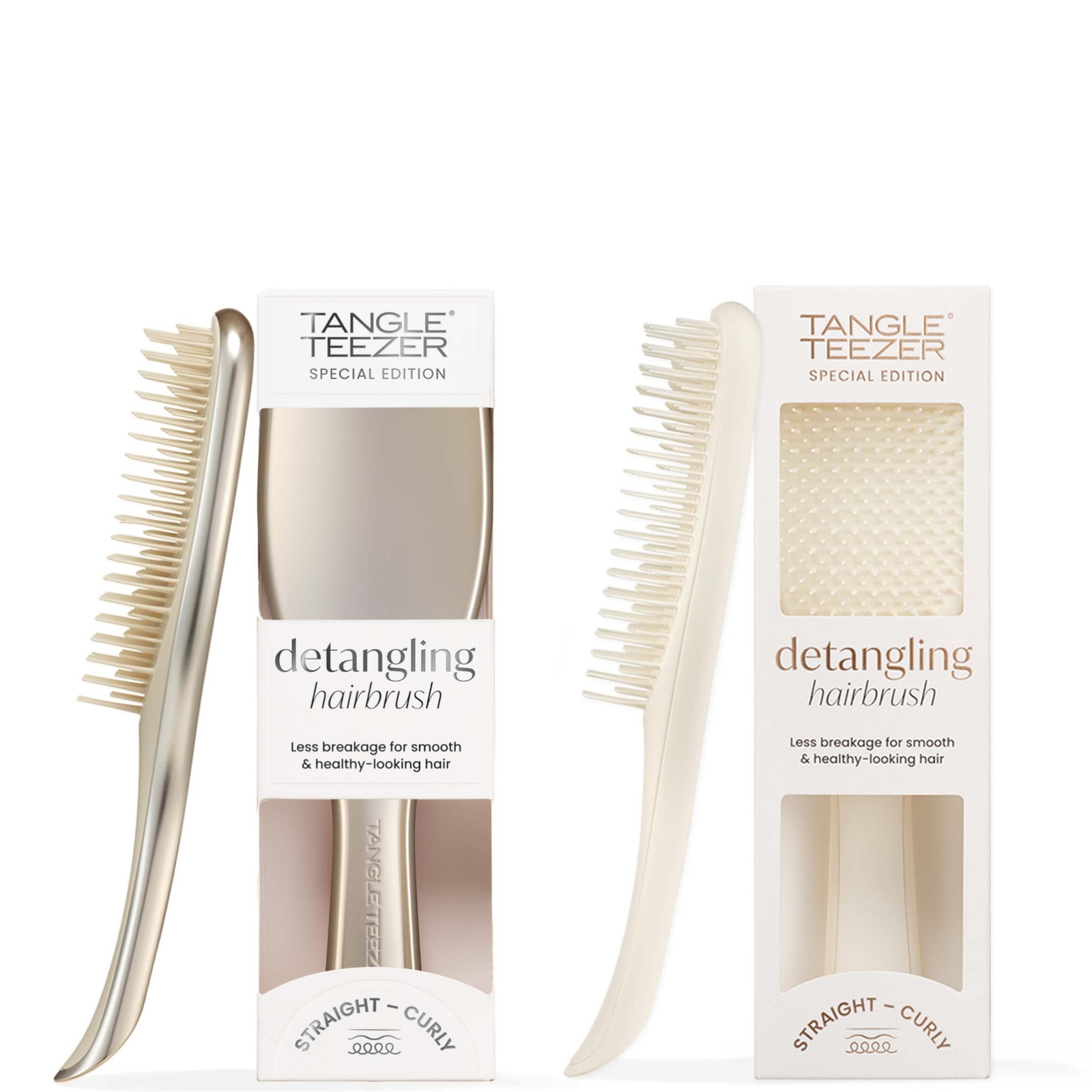Tange Teezer MS + Matte PC: Tangle Teezer - Naughty or Nice Bundle - Sparkle & Smooth von Tangle Teezer