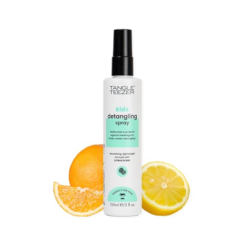 Tangle Teezer Entwirrungsspray für Kinder – Keine Knoten, Keine Tränen – Frischer Zitrusduft – Vegan & Ohne Tierversuche – Sanftes & Schnelles Entwirren von Tangle Teezer