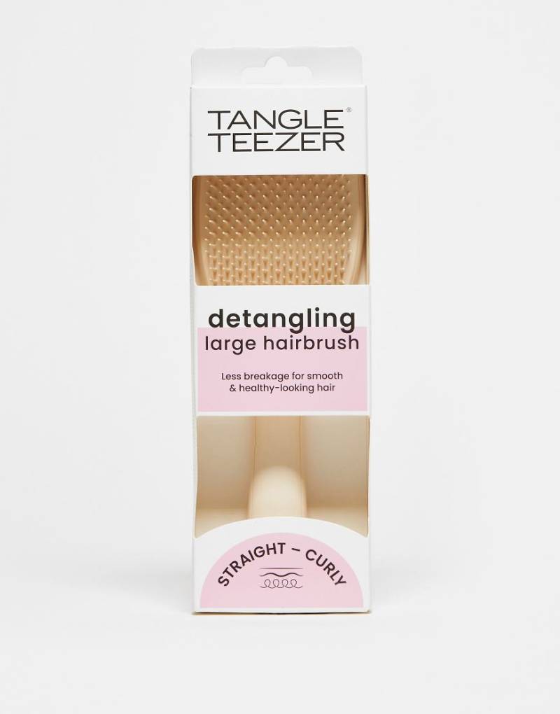 Tangle Teezer - The Large Wet Detangler - Haarbürste für glatte und lockige Haare - Vanilla Latte-Neutral von Tangle Teezer
