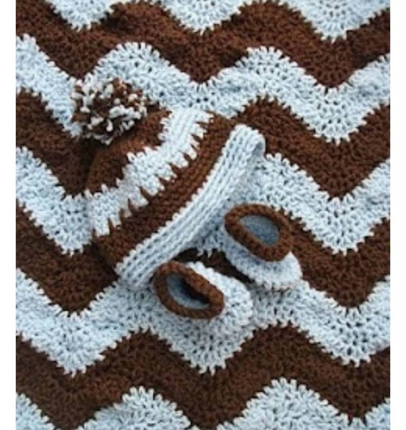 Häkeln Baby-Geschenk-Set Häkeln Baby-Geschenk-Set von TanglezbyRebecca