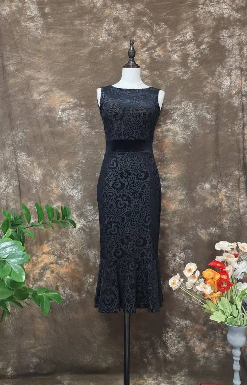 Tango Kleid Q14 Samt von TangoTimeDressStore