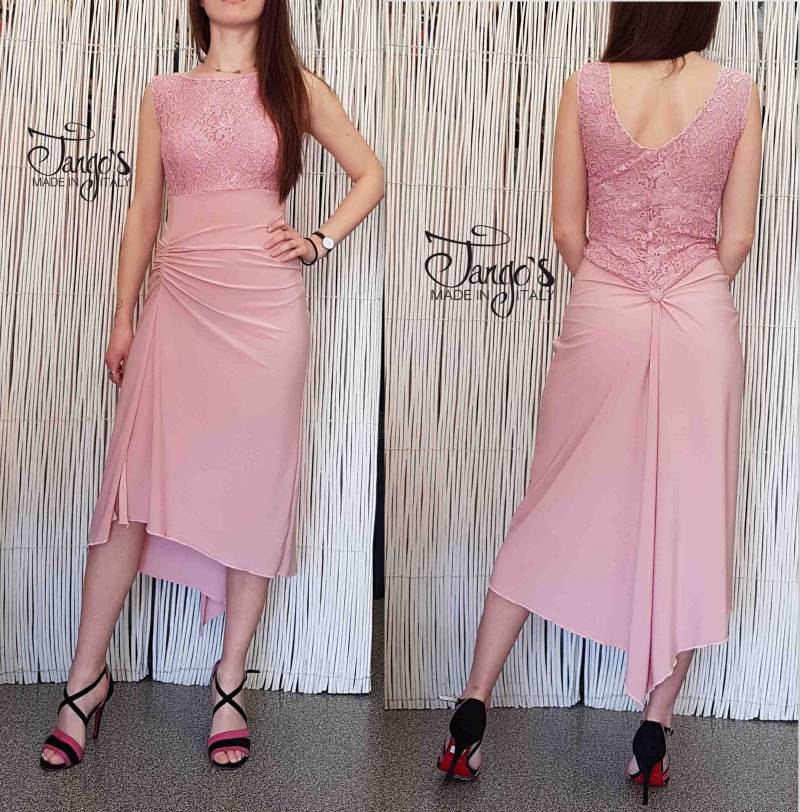 Tango's Fiona Abendkleid Zum Ausgehen, Formeller Glitzer-Gipfel, Antikrosa, Eleganter Cocktail Tango's Fiona Abendkleid Zum Ausgehen, Formeller Glitzer-Gipfel, Antikrosa, Eleganter Cocktail von TangosItalia