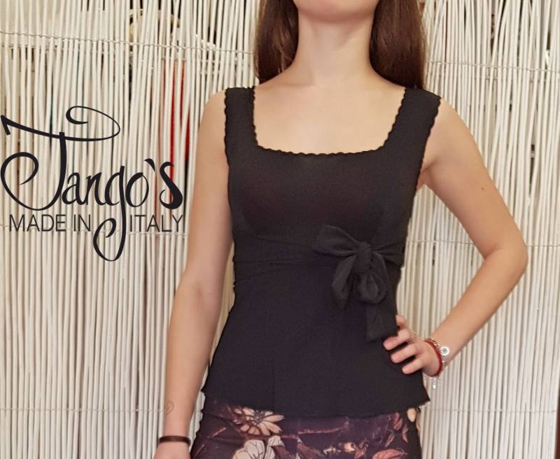 Tango's Top Bow/Tango Casual Wallet Schwarz Elegantes Abendkleid Tango's Top Bow/Tango Casual Wallet Schwarz Elegantes Abendkleid von TangosItalia
