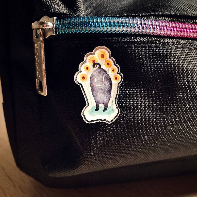 Krobus Pin, Stardew Valley Pins, Buttons von Tanheaddesigns