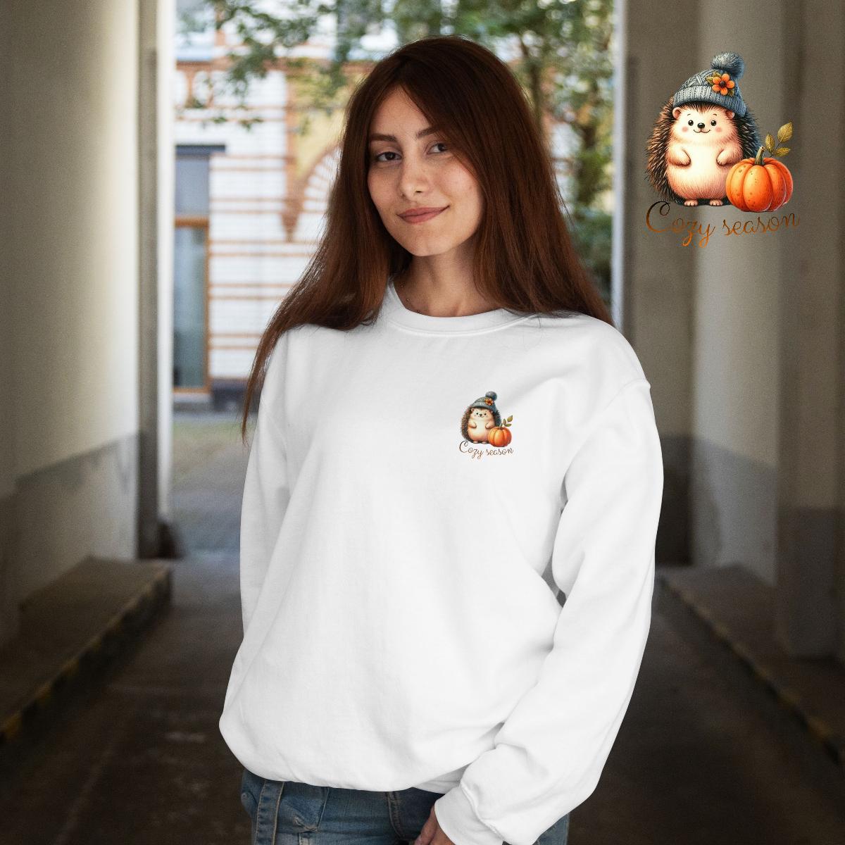 Herbst Pulli, Süßer Igel Kuscheliger & Winter Pullover Cozy Season Pulli Sweatshirt Herbst Pulli, Süßer Igel Kuscheliger & Winter Pullover Cozy Season Pulli Sweatshirt von TanitAlpin