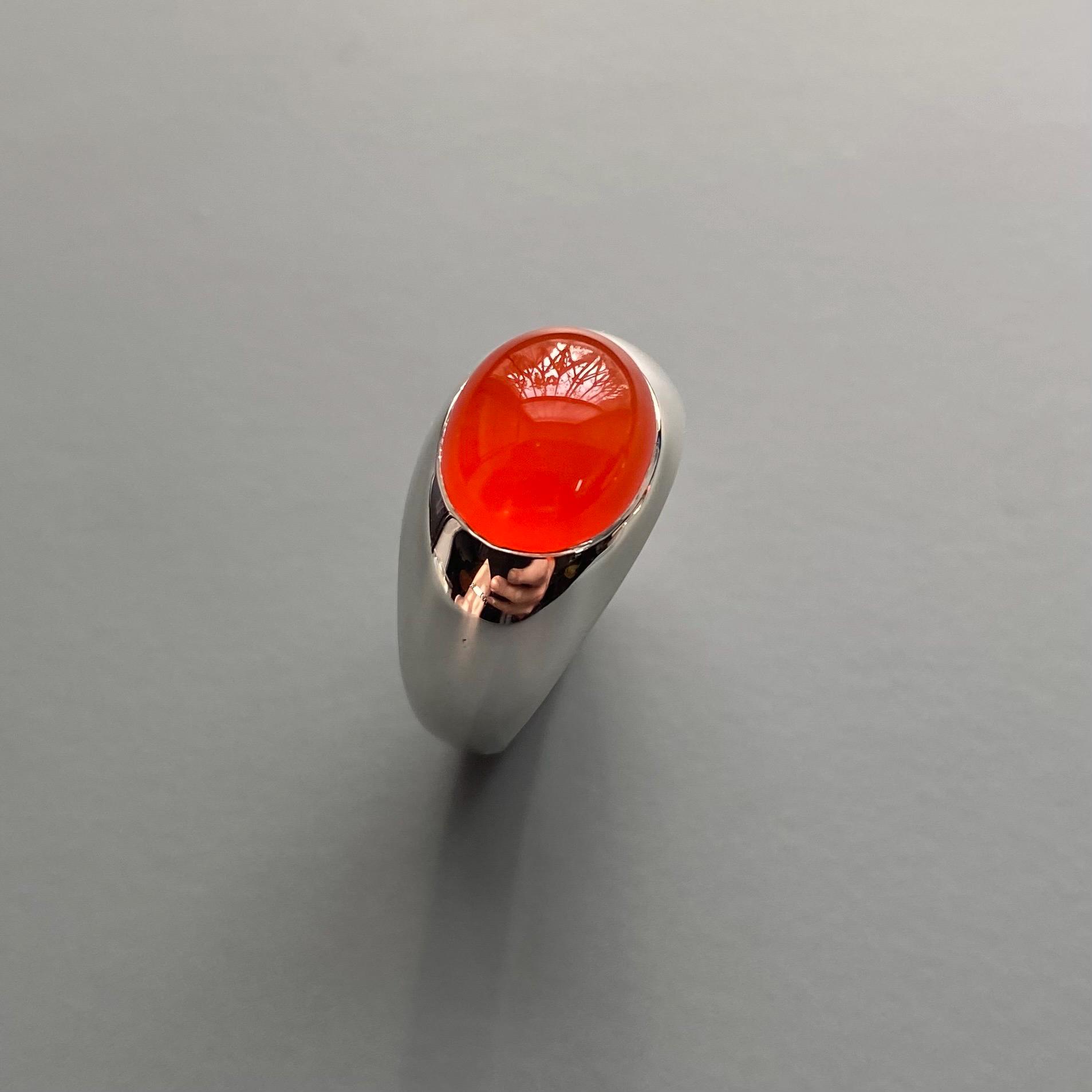 Carneolring Aus Silber Carneolring Aus Silber von TanjaFruhmannSchmuck