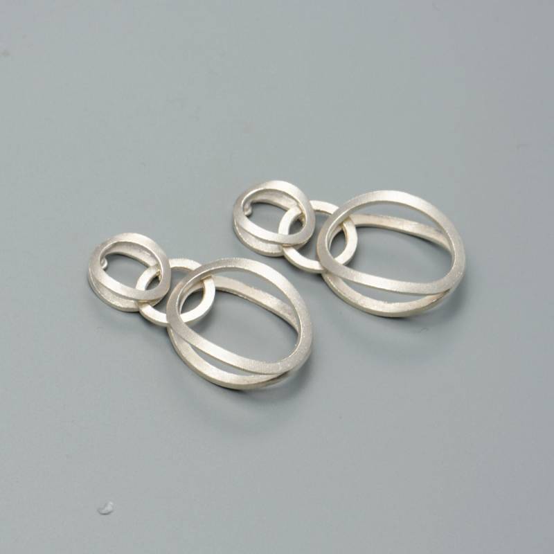 Ohrringe Aus Ovalen Formen von TanjaFruhmannSchmuck