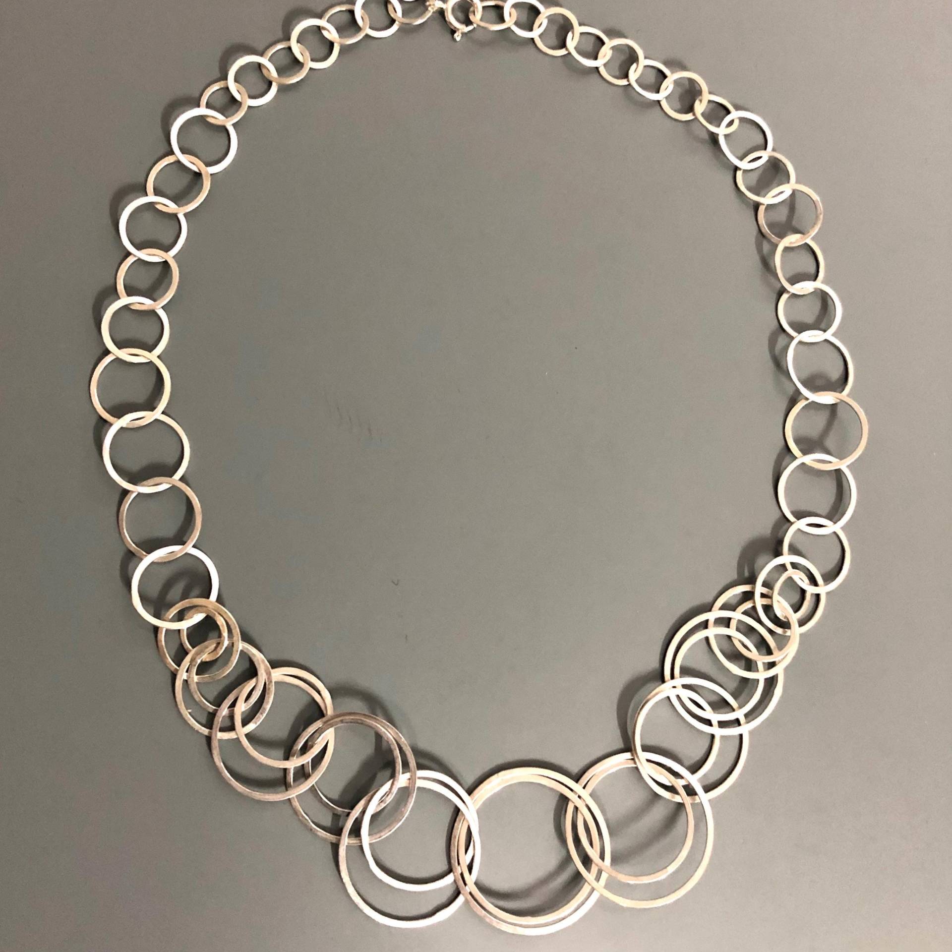 Silberkette Kreise Silberkette Kreise von TanjaFruhmannSchmuck