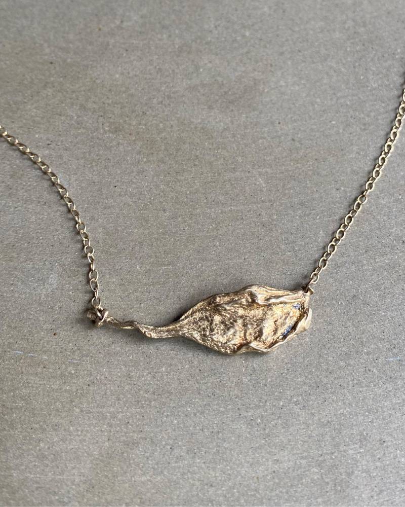 Carob Anhänger Halskette - Handgemacht Im Vintage Stil von TanjaTing