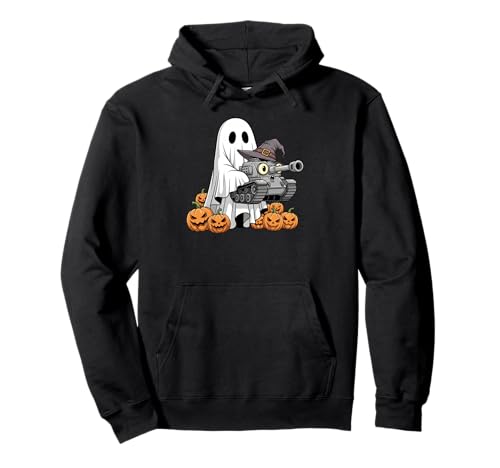 Lustiges Geister-Tanktop Kürbis Halloween Kinder Herren Damen Pullover Hoodie Lustiges Geister-Tanktop Kürbis Halloween Kinder Herren Damen Pullover Hoodie von Tank Lovers Cute Halloween Outfits for Boy Girl