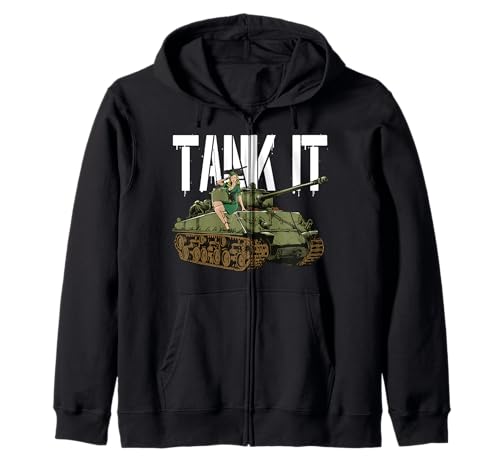 Tank It Pinup Girl und Armeepanzer für Military Boy Kapuzenjacke Tank It Pinup Girl und Armeepanzer für Military Boy Kapuzenjacke von Tank of World War 2 Tank It Pinup Girl a WW2 Tank