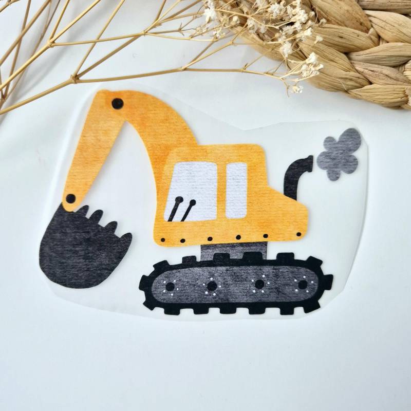 Bügelbild Bagger | Baustelle Bügelbilder Für Kinder Bügelpatch Bild Zum Aufbügeln Jungs Adventskalender Bügelbild Bagger | Baustelle Bügelbilder Für Kinder Bügelpatch Bild Zum Aufbügeln Jungs Adventskalender von TanteKarloDesign