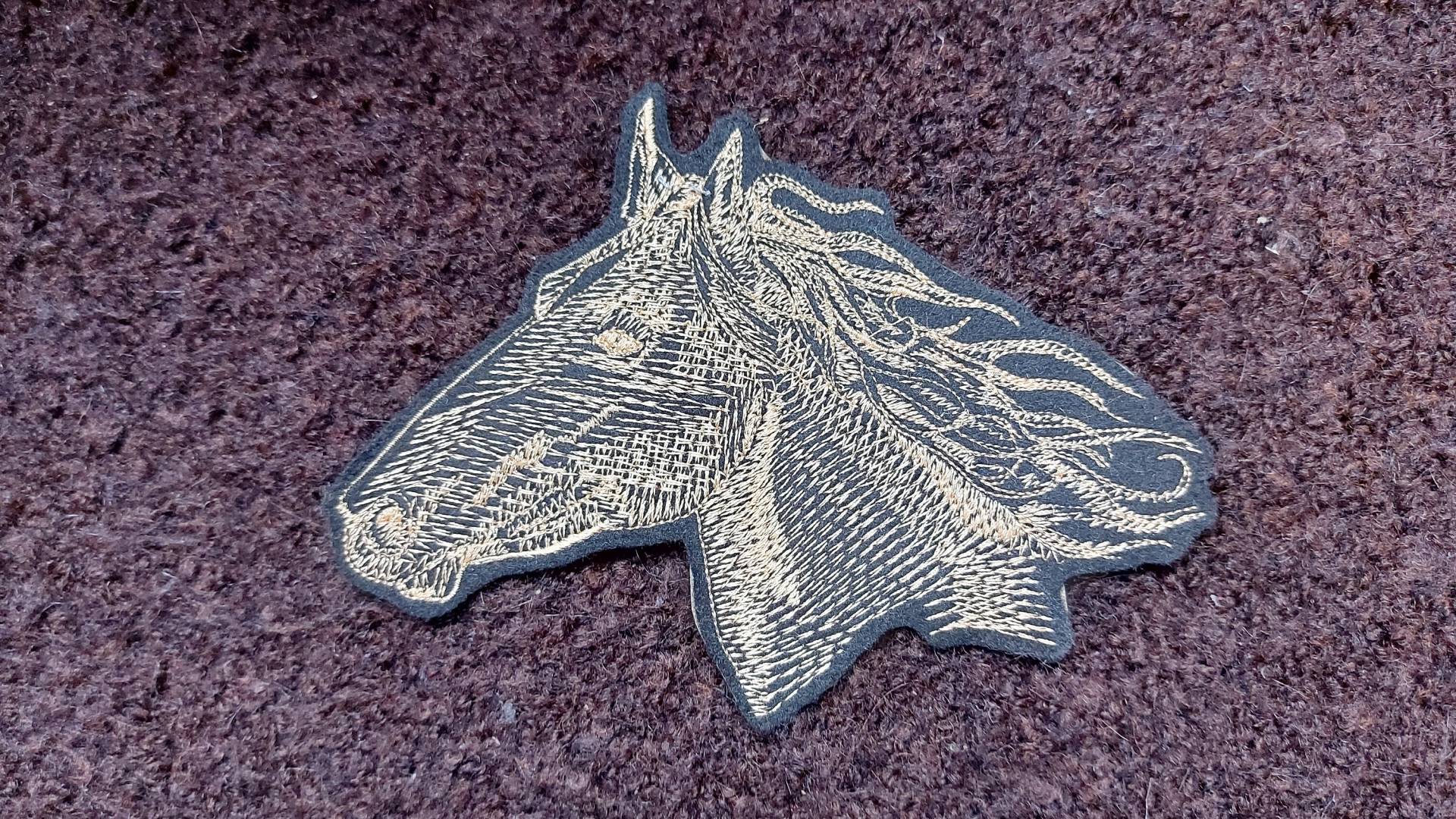 Aufnäher Pferdekopf Für Die Schultüte von TantePe