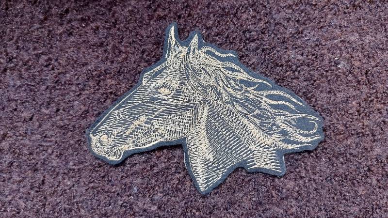 Aufnäher Pferdekopf Für Die Schultüte von TantePe