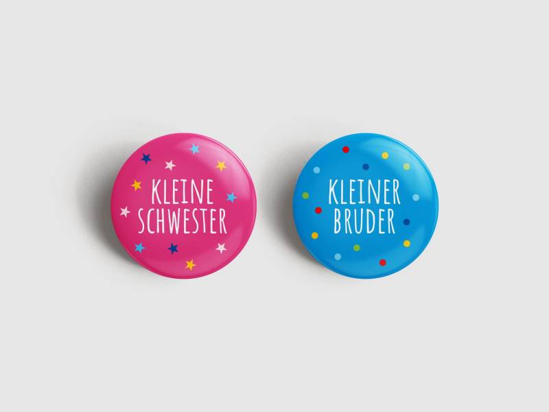 Button "Kleiner Bruder" Oder "Kleine Schwester" von TanteTrudel