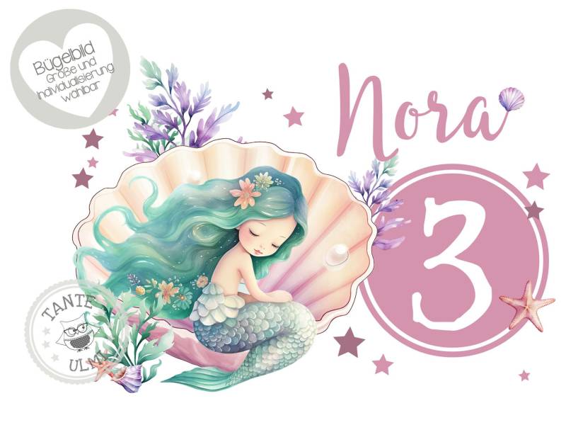 Bügelbild-Tortenaufleger-Muffintopper-Aufkleber-Einladungskarten-Sammelbogen Kindergeburtstag-T-Shirt - Optionen Wählbar Pferd von TanteUlmi