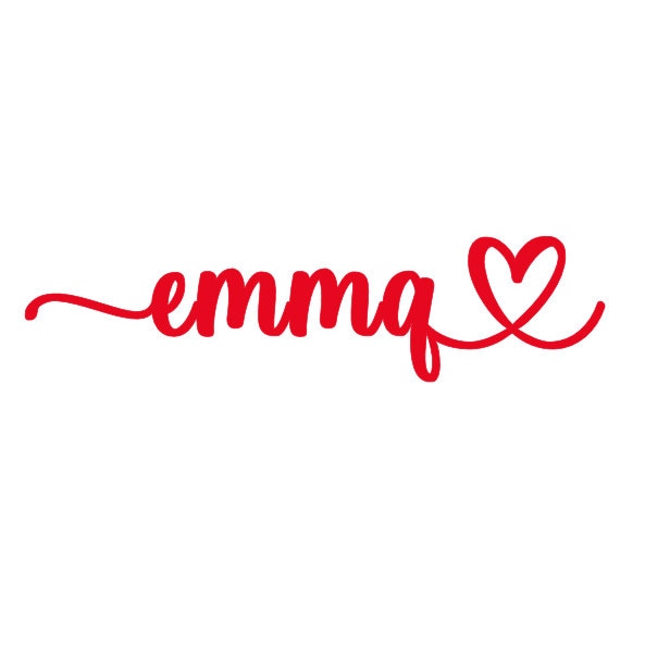 Soulmate Schrift - Personalisierter Name Vinyl Textil Patch Verschiedene Farben Benutzerdefinierte Soulmate Schrift - Personalisierter Name Vinyl Textil Patch Verschiedene Farben Benutzerdefinierte von TantinoShop