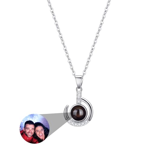 TantricBliss Personalisierte Kette mit Foto Projektion Halskette für Damen Kette mit Bild Erinnerungs Schmuck Geschenk für Mutter Kind Kette Mutter und Tochter Schmuck für Frauen TantricBliss Personalisierte Kette mit Foto Projektion Halskette für Damen Kette mit Bild Erinnerungs Schmuck Geschenk für Mutter Kind Kette Mutter und Tochter Schmuck für Frauen von TantricBliss