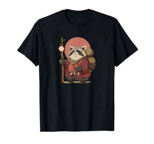Lustiges Japanisches Tanuki-Kostüm für Jungen und Mädchen T-Shirt Lustiges Japanisches Tanuki-Kostüm für Jungen und Mädchen T-Shirt von Tanuki Outfit