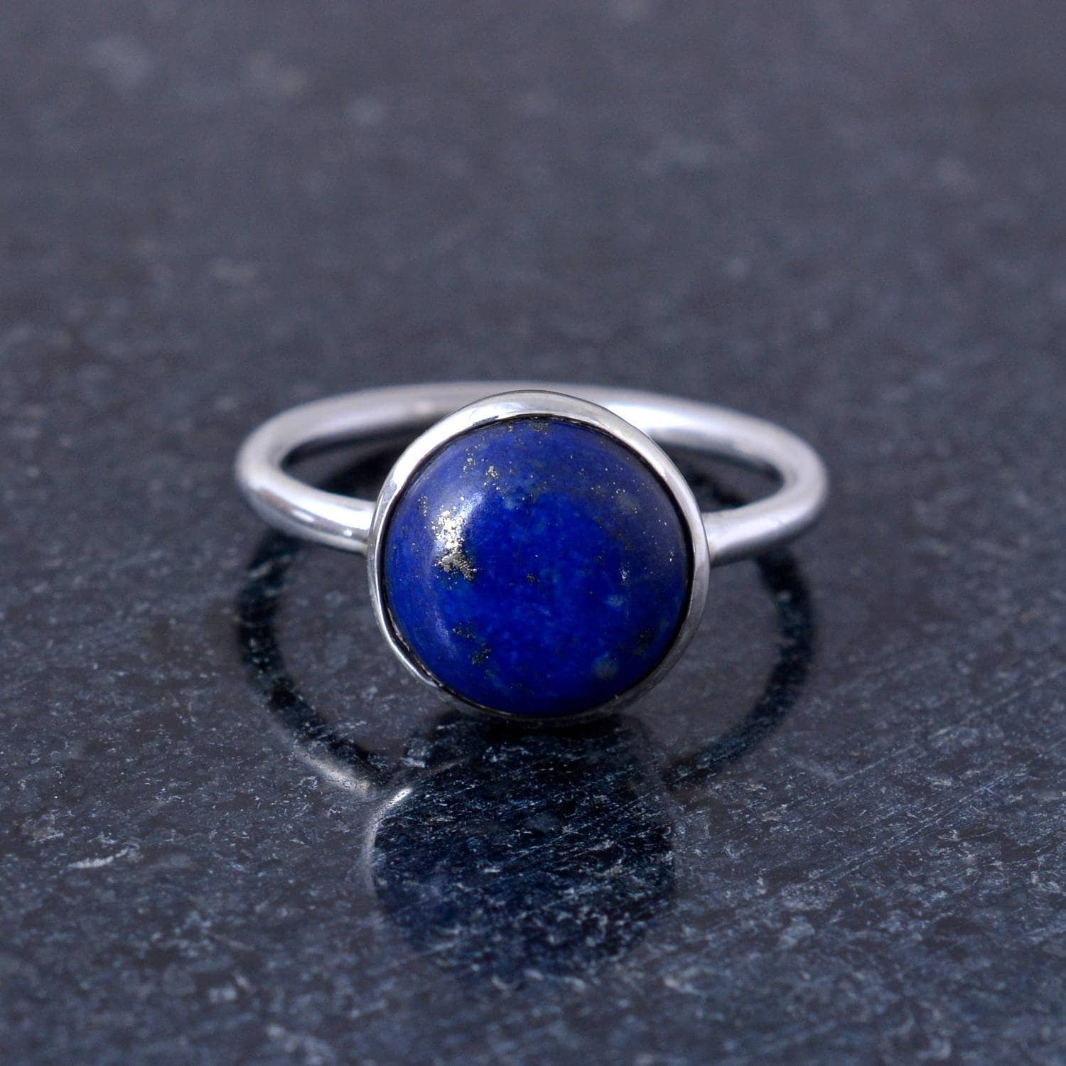 Lapis Luzali Stein Ring-Lapis Ring-Handgemachter Ring-Wow Ring -Cocktail Ring-Einzigartiger Ring-Geschenk von Tanusilvershop
