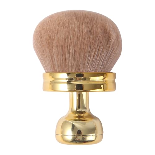 2 Stück Gesichtspinsel 3 Zoll Face Make Up Pinsel Große Selbstbräunender Rücken-Applikator Mineral Puder Schminkpinsel Für Bronze Blend Haut Für Makelloses Foundation Gesicht Bein-Make-up-Pinsel von Tanxemery